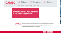 Desktop Screenshot of camec.net